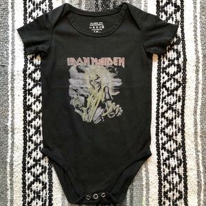 Iron Maiden Black Onepiece 18 Months